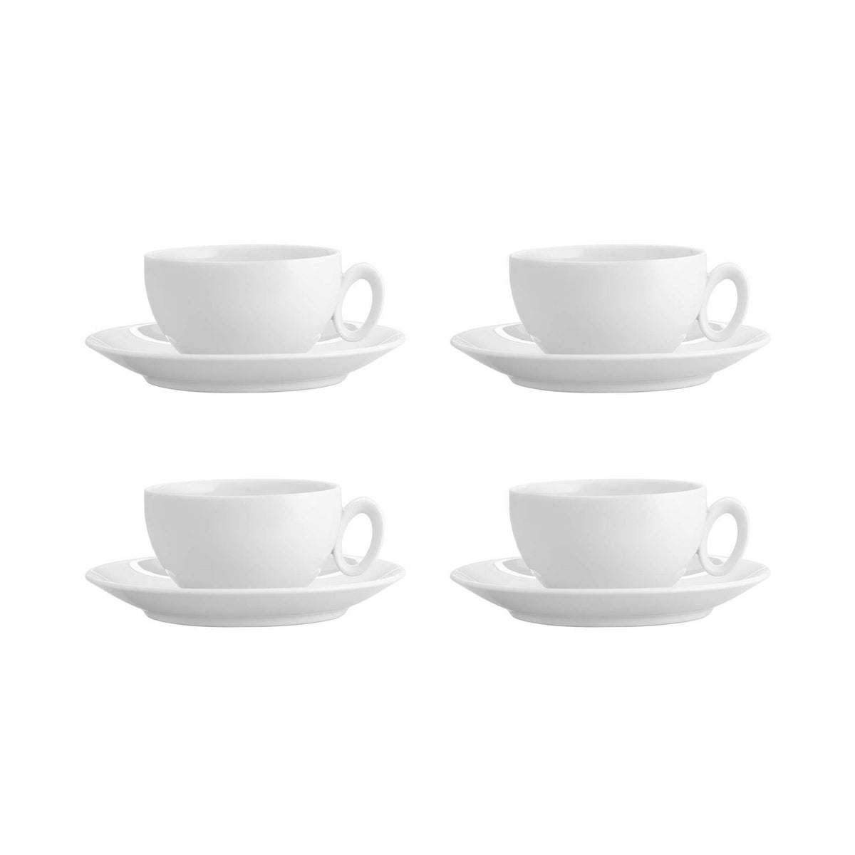 Vista Alegre Broadway White Tea Cup And Saucer