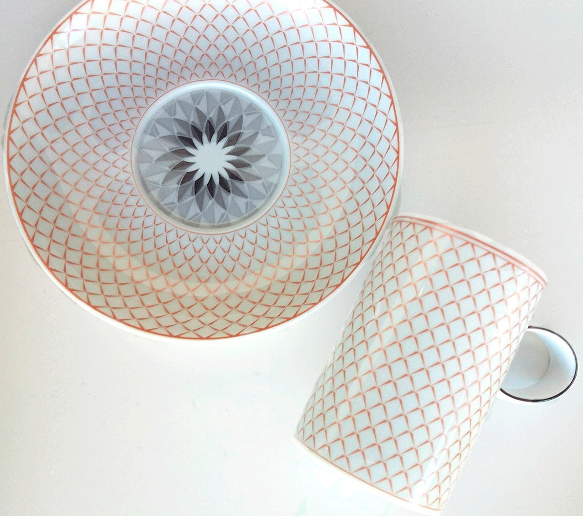 Vista Alegre Maya Coffee Cup & Saucer By VA Studio