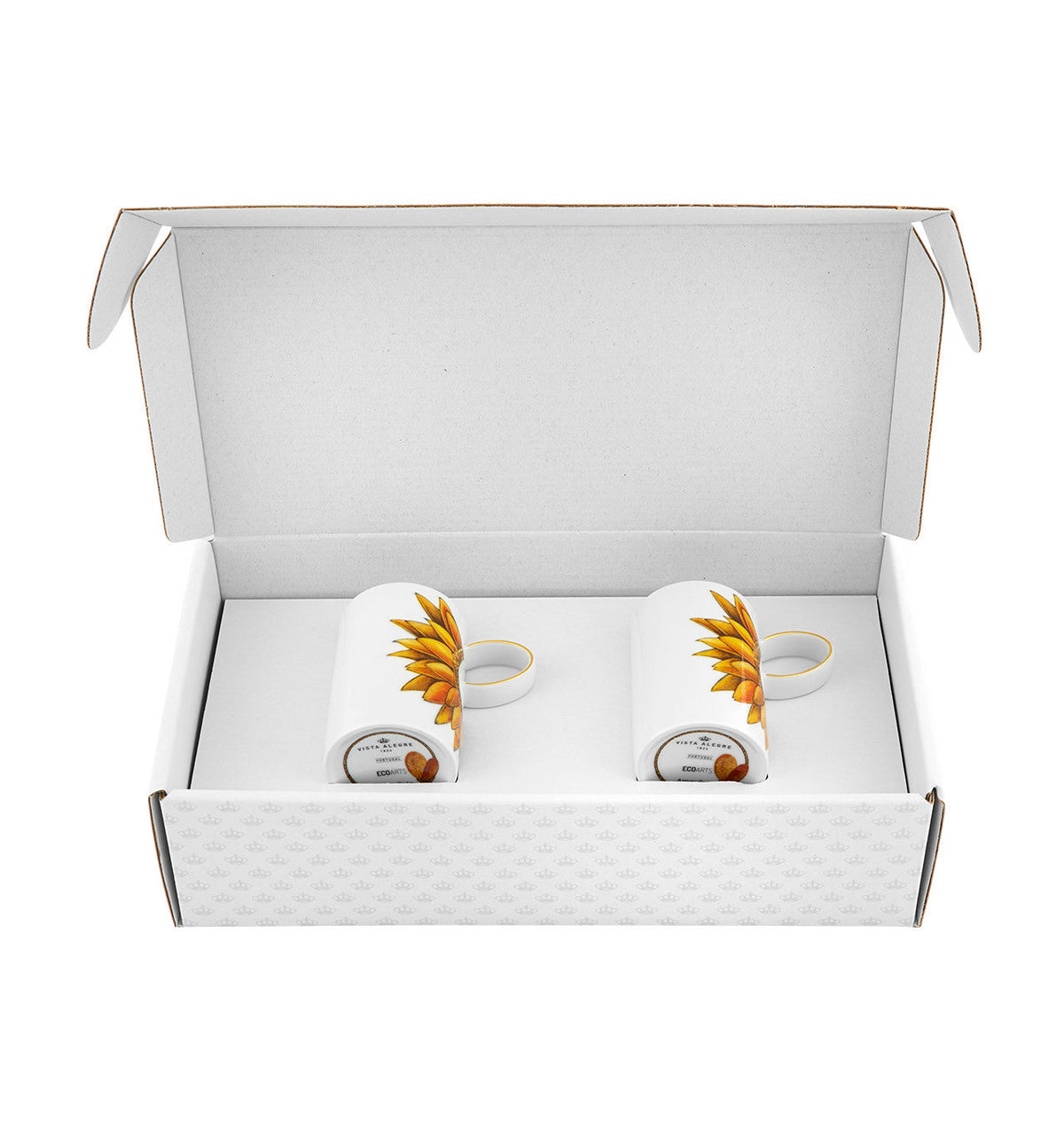 Vista Alegre Amazonia Expresso Cups And Saucers - Set of 2