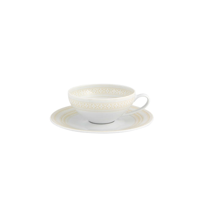 Vista Alegre Ivory Tea Cup And Saucer