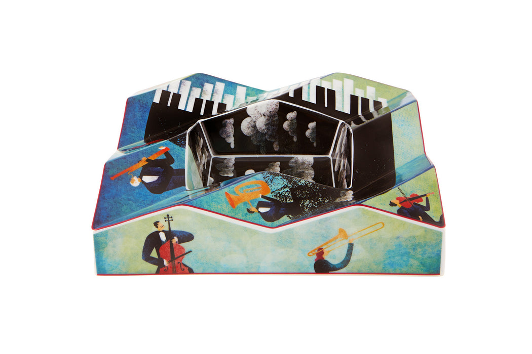 Vista Alegre Fur Beethoven Square Catchall tray By Fatinha Ramos