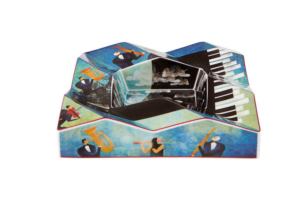 Vista Alegre Fur Beethoven Square Catchall tray By Fatinha Ramos