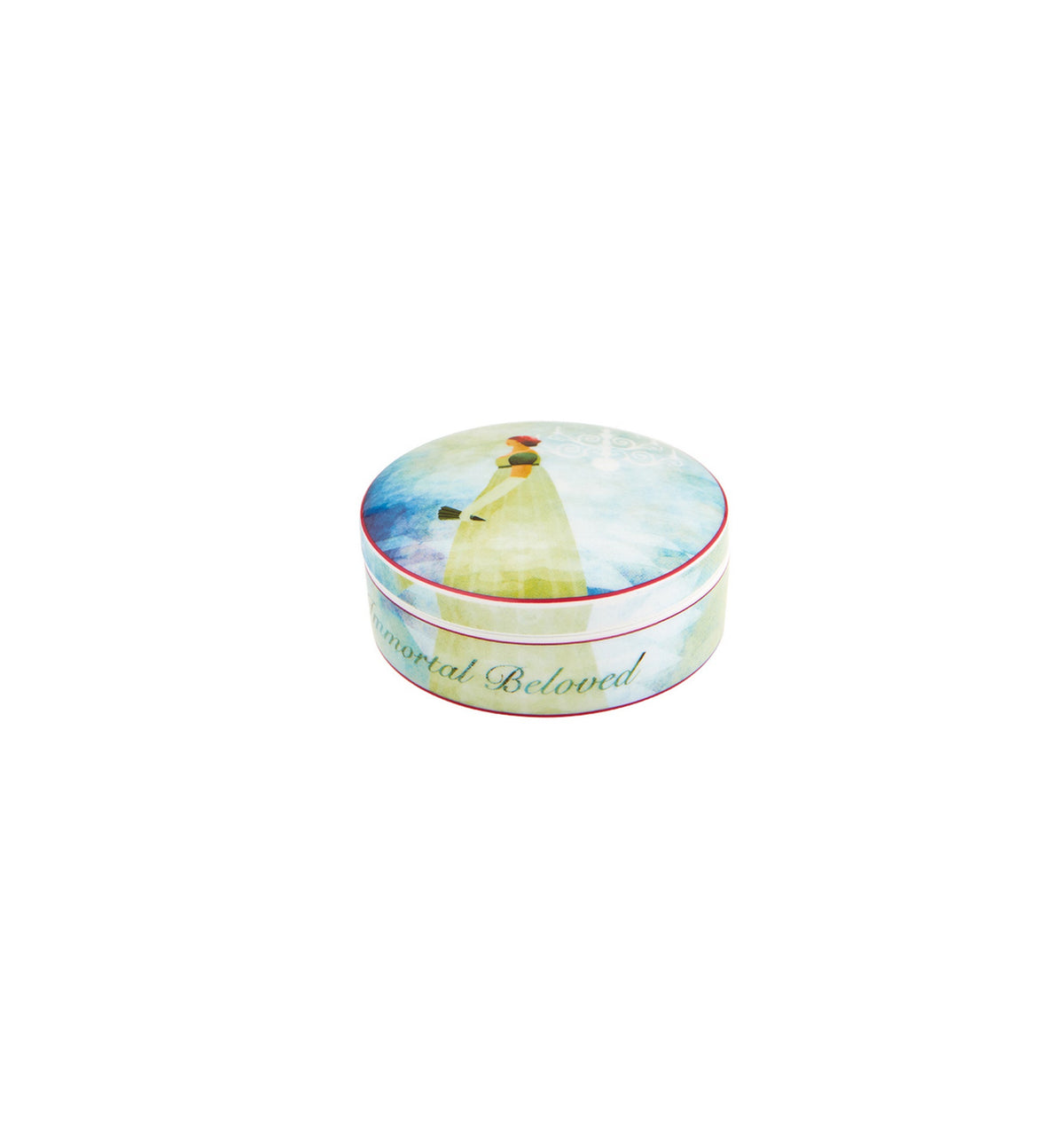 Vista Alegre Fur Beethoven Large Round Box By Fatinha Ramos