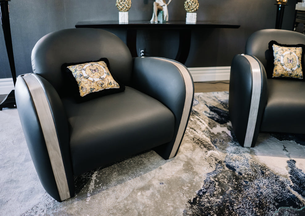 Versace Home Les Etoiles De La Mer Arm Chair - Set of 2 Floor Sample