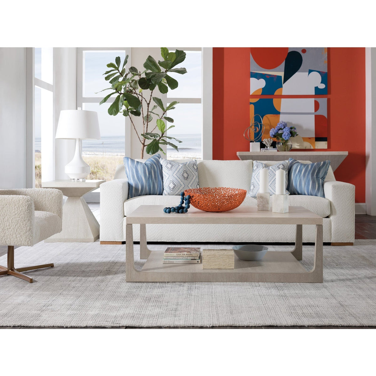 Artistica Home Mar Monte Rectangle Cocktail Table
