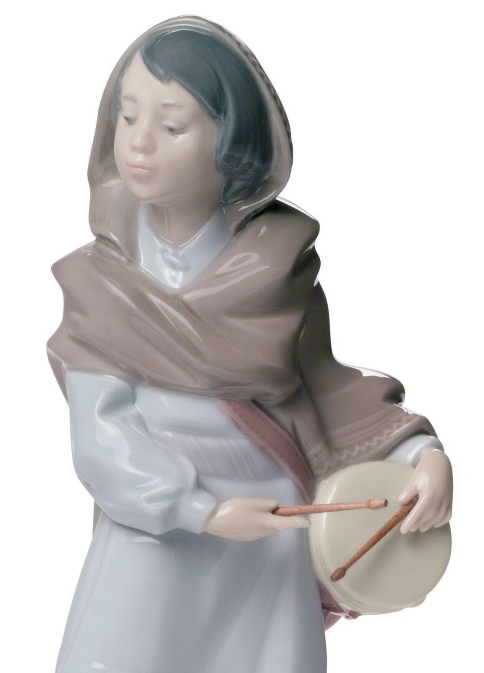 Lladro Drummer Boy Nativity Figurine