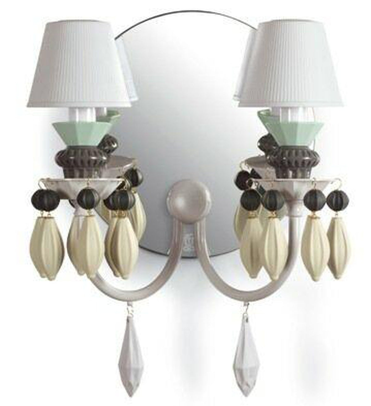 Lladro Belle De Nuit 2 Lights Wall Sconce (US)