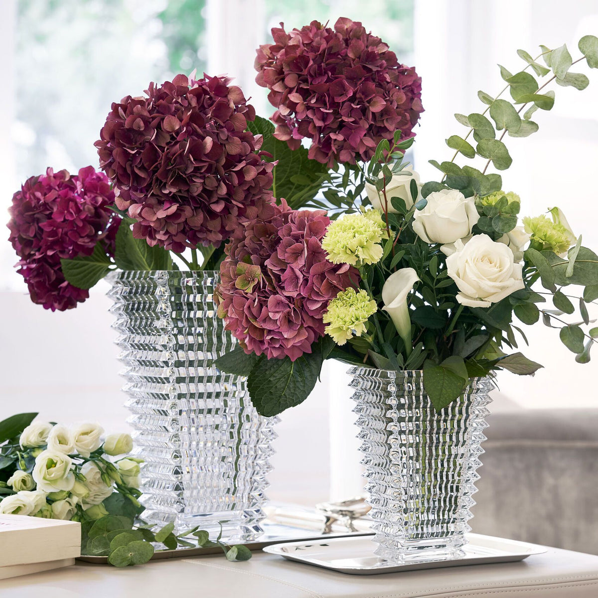 Baccarat Eye Vase Rectangular