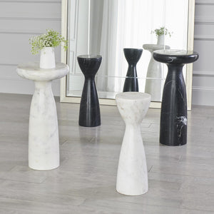 Global Views Marble Tower Table
