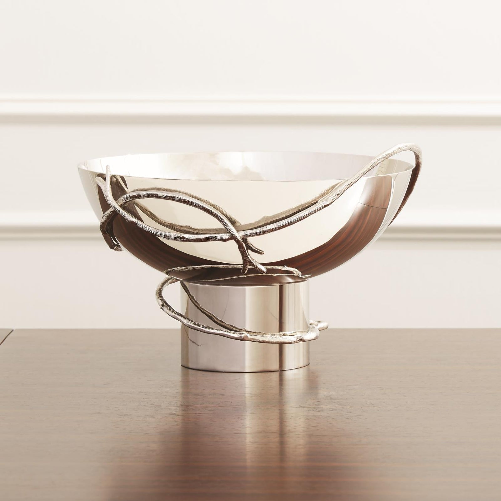 Global Views Twig Bowl Nickel