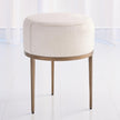 Global Views Urban Stool with Hair-on-Hide