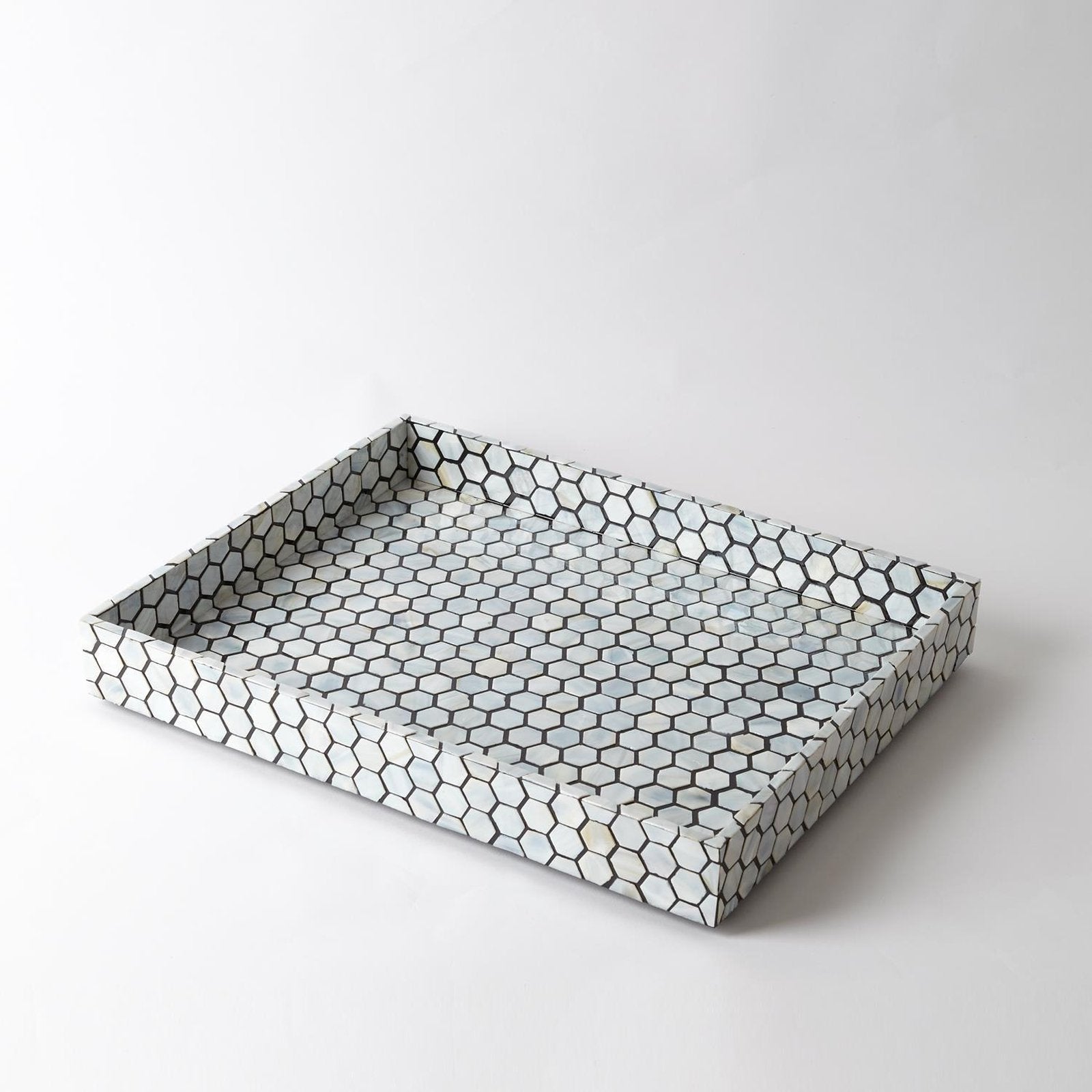 Global Views Mother Of Pearl Tray
