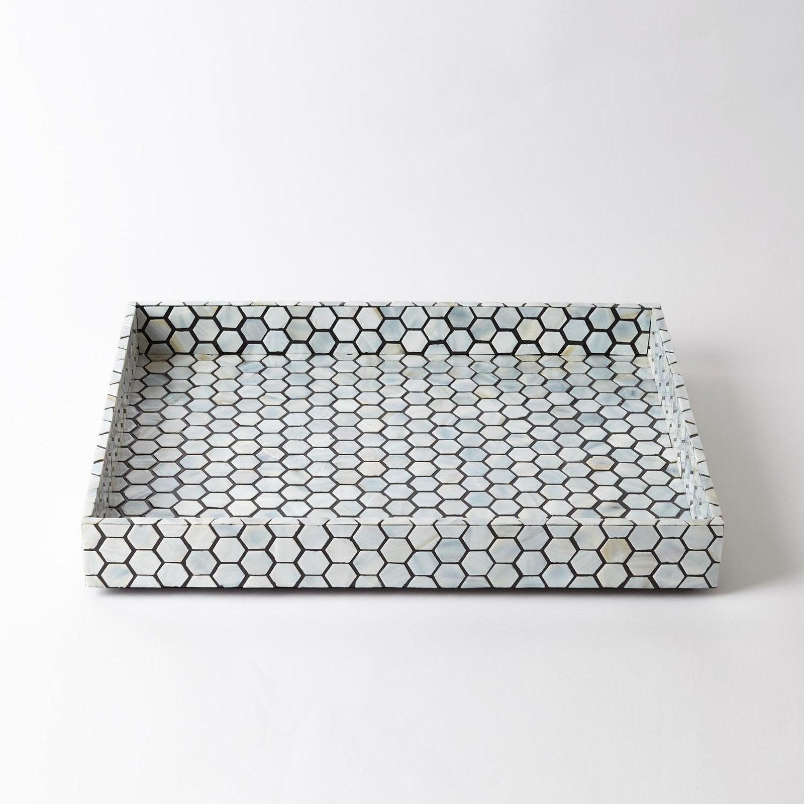 Global Views Mother Of Pearl Tray