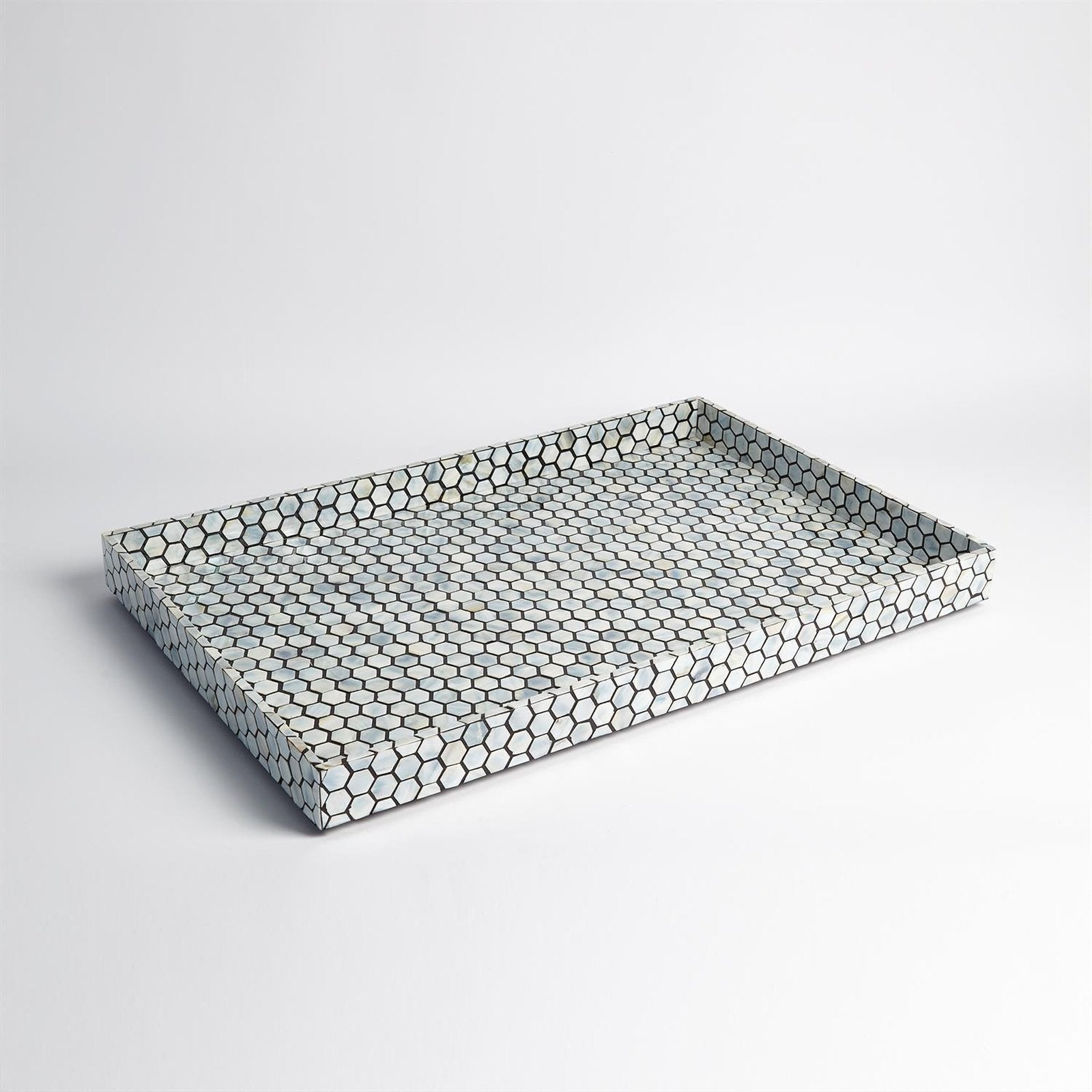 Global Views Mother Of Pearl Tray