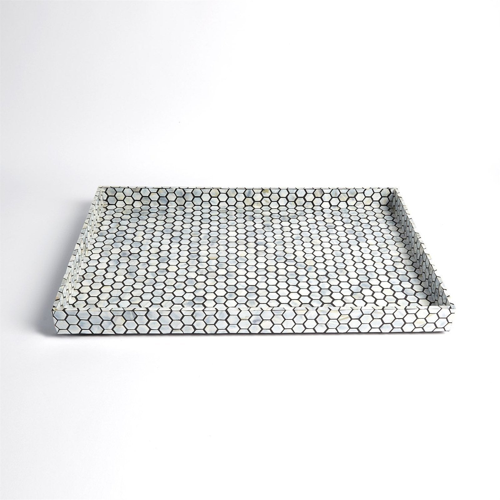 Global Views Mother Of Pearl Tray