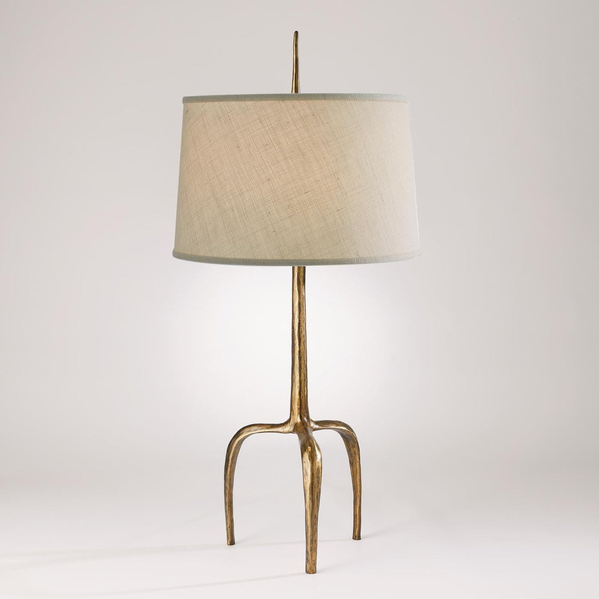 Global Views Gold Leaf Riley Table Lamp
