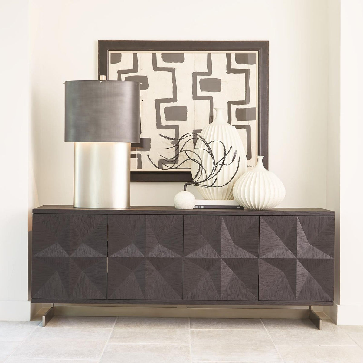 Global Views Cantilevered Star Media Cabinet