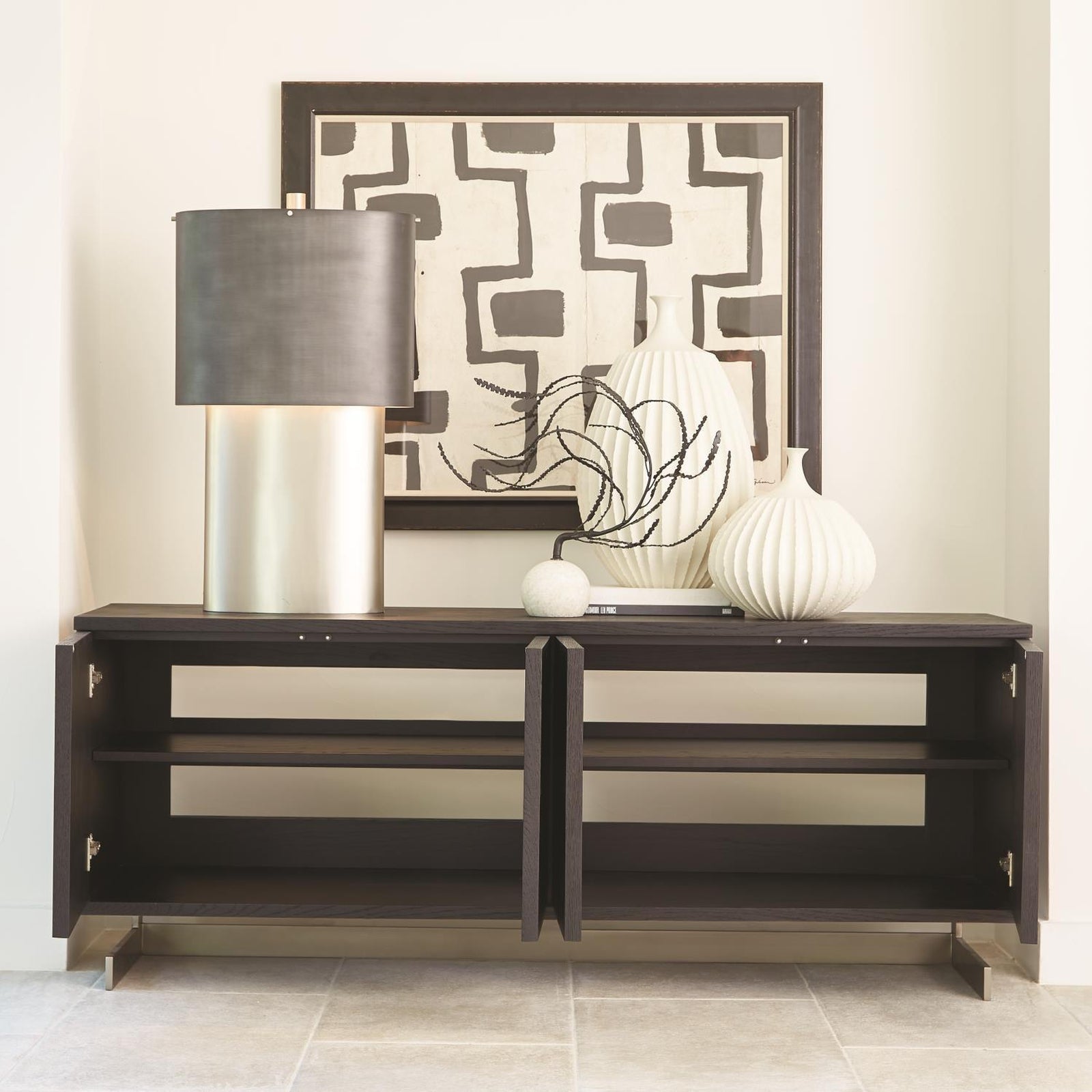 Global Views Cantilevered Star Media Cabinet