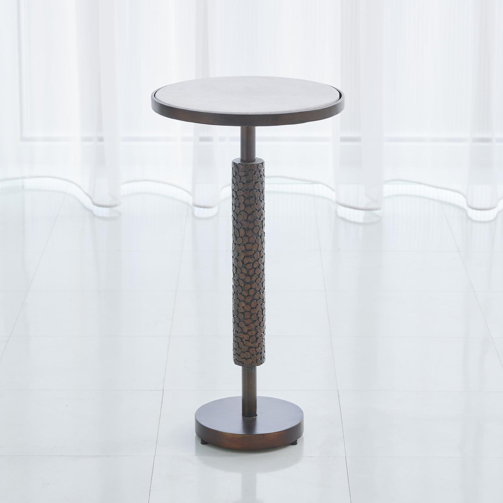 Global Views Hammered Martini Table
