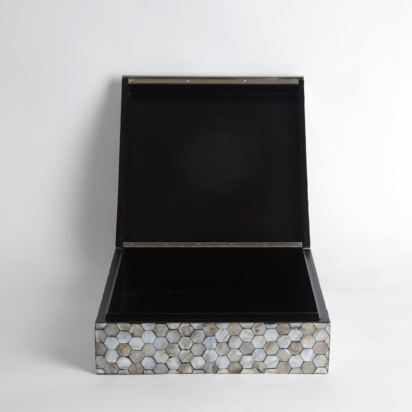Global Views Mother Of Pearl Box