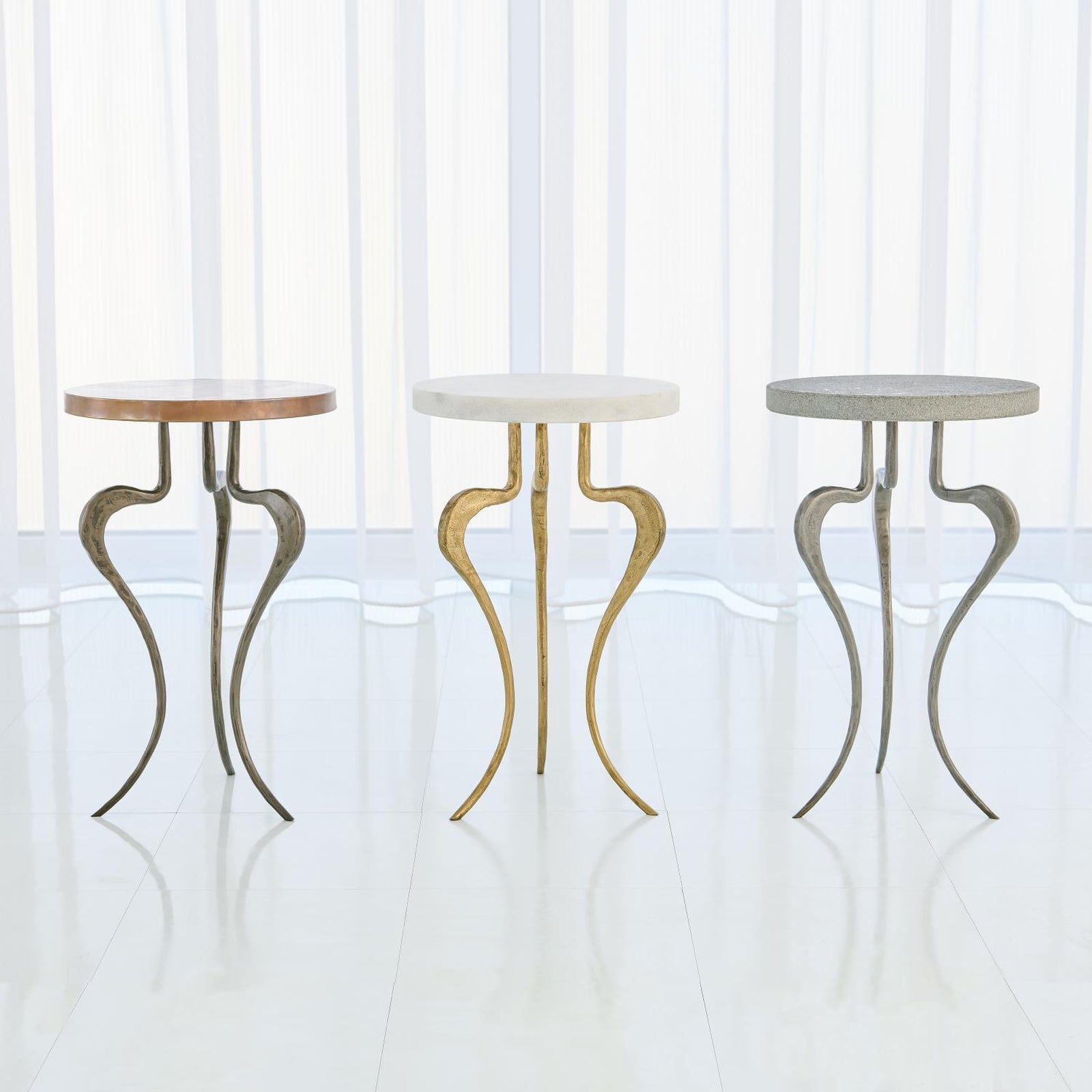 Global Views Silhouette Accent Table