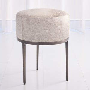 Global Views Hair on Hide Urban Stool