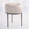 Global Views Urban Stool with Hair-on-Hide