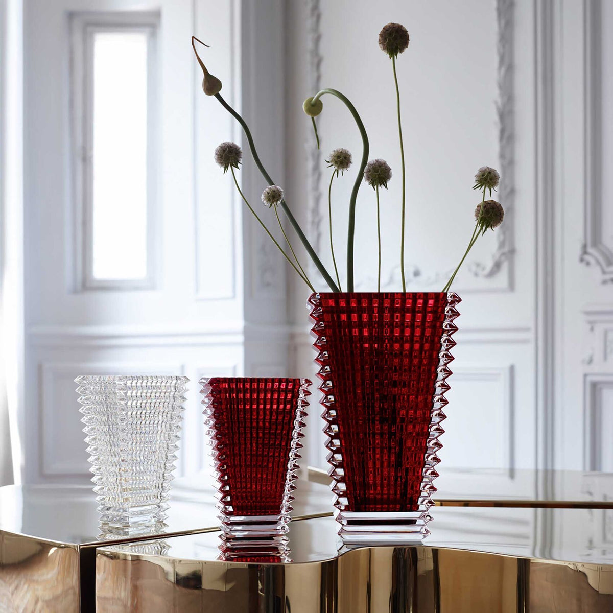 Baccarat Eye Vase Rectangular