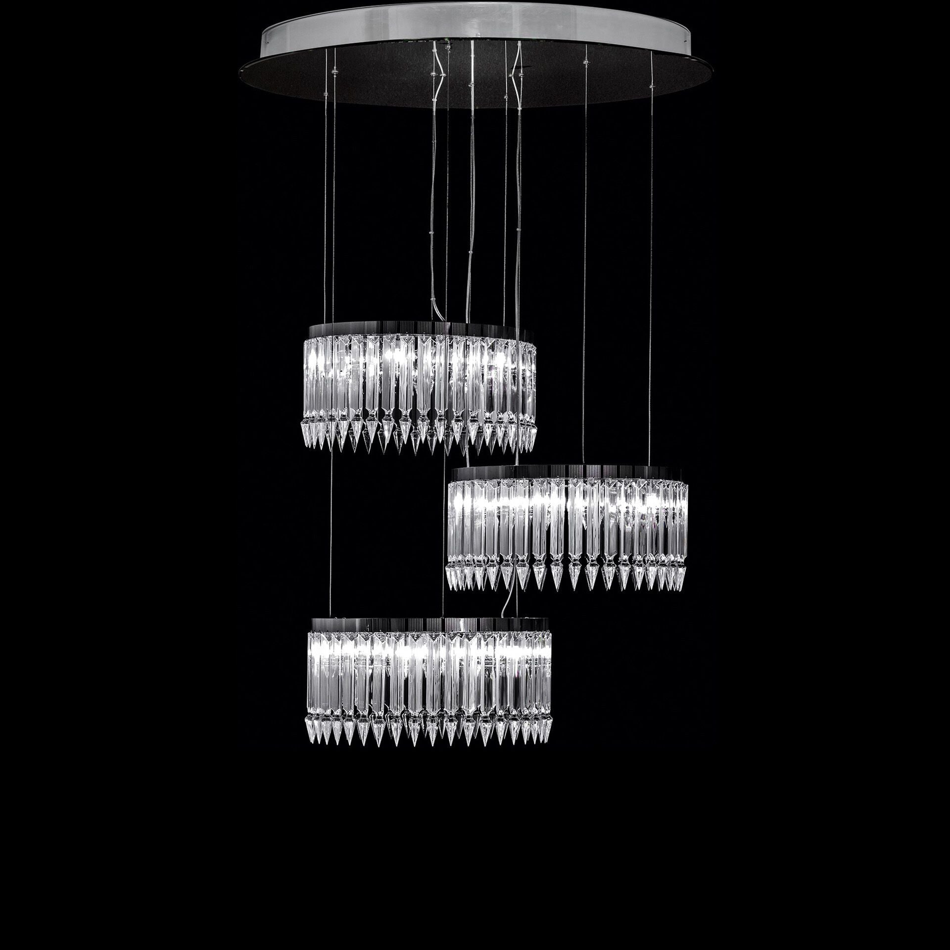 Baccarat Lady Crinoline Chandelier Classic