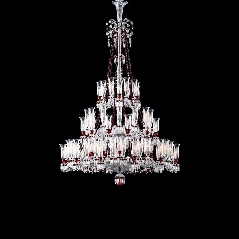 Baccarat Zénith Red Chandelier
