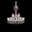 Baccarat Zénith Red Chandelier