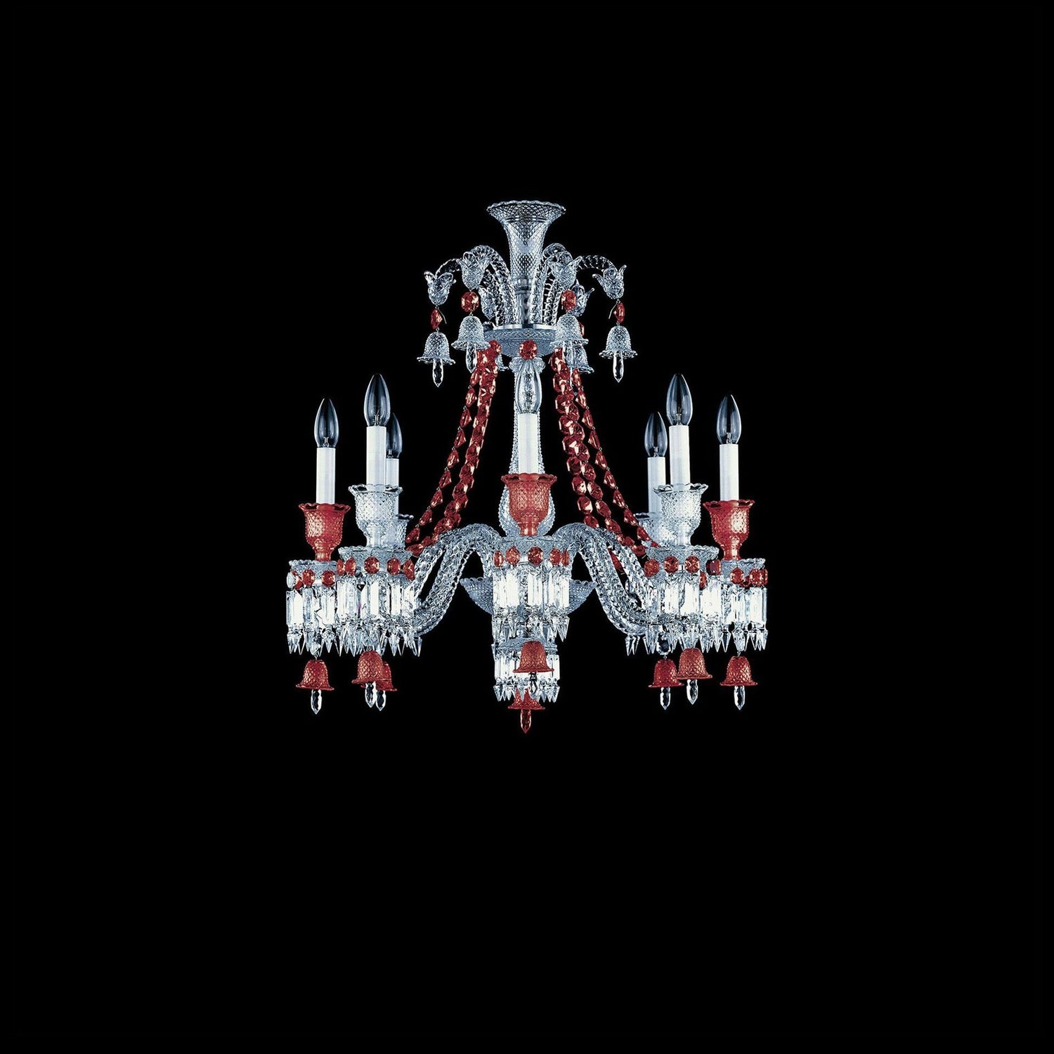 Baccarat Zénith Red Chandelier