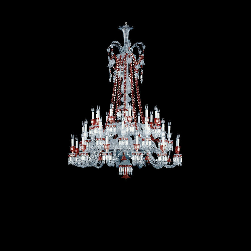 Baccarat Zénith Red Chandelier
