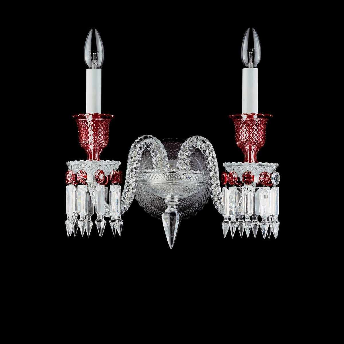 Baccarat Zénith Red Wall Sconce