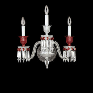 Baccarat Zénith Red Wall Sconce