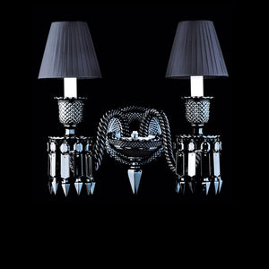 Baccarat Zénith Black Wall Sconce