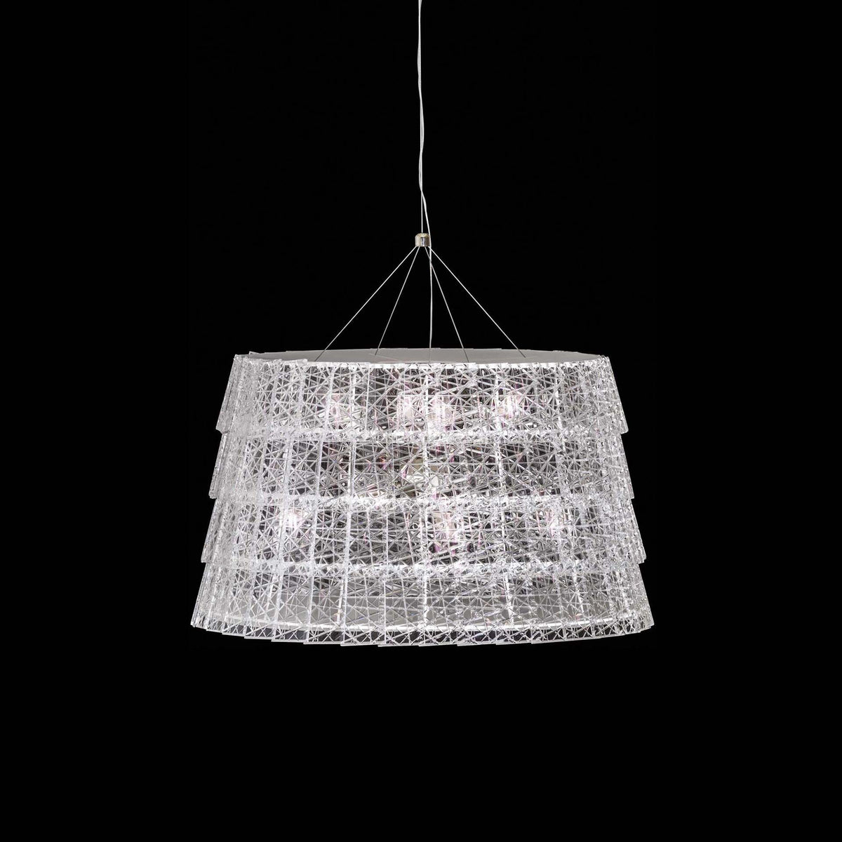 Baccarat Tuile De Cristal Chandelier