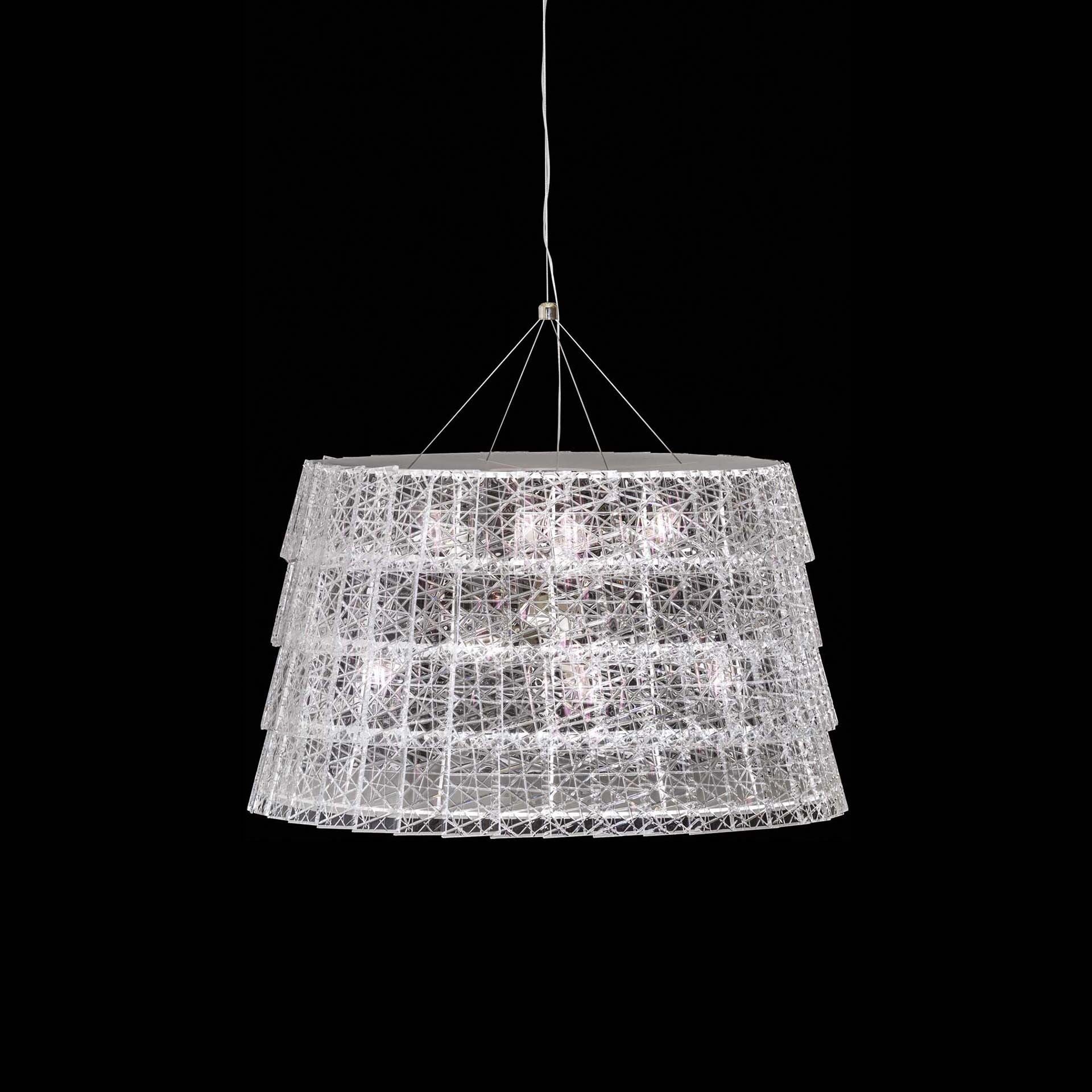 Baccarat Tuile De Cristal Chandelier