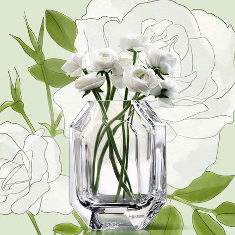 Baccarat Octogone Vase