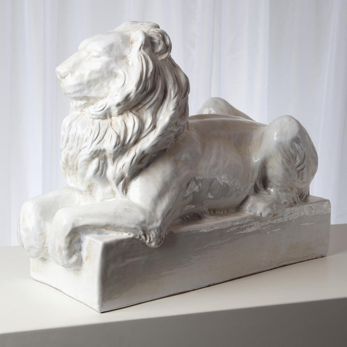 Global Views Lion Sculpture