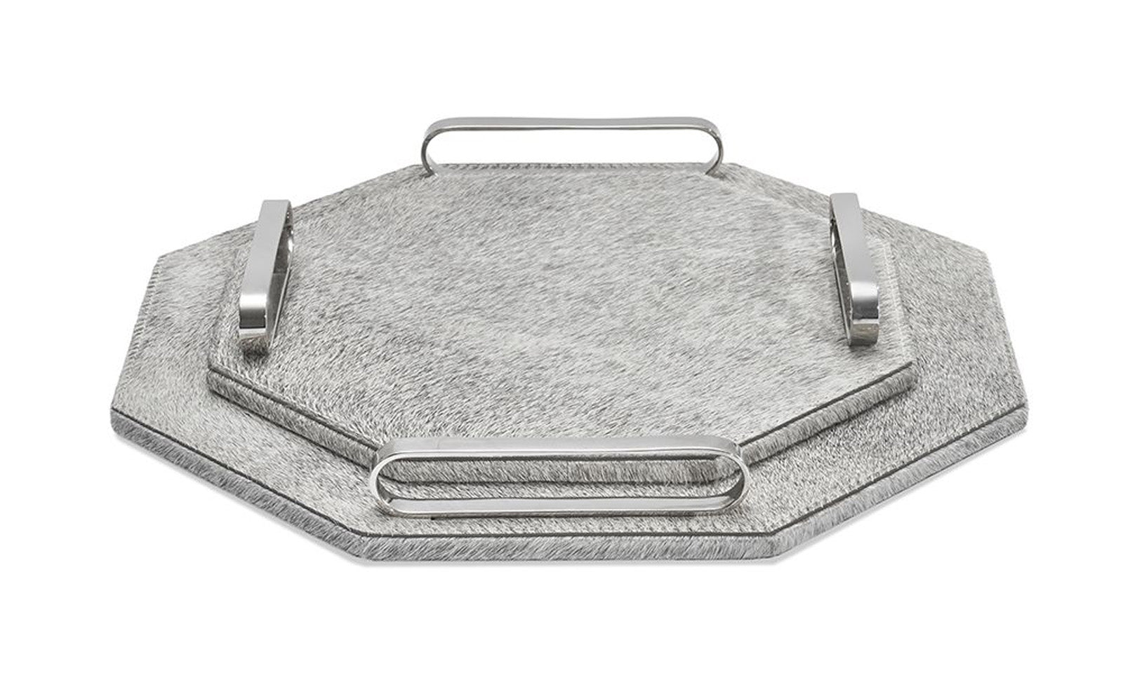 Interlude Audrina Octagonal Trays - Set of 2