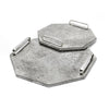 Interlude Audrina Octagonal Trays - Set of 2