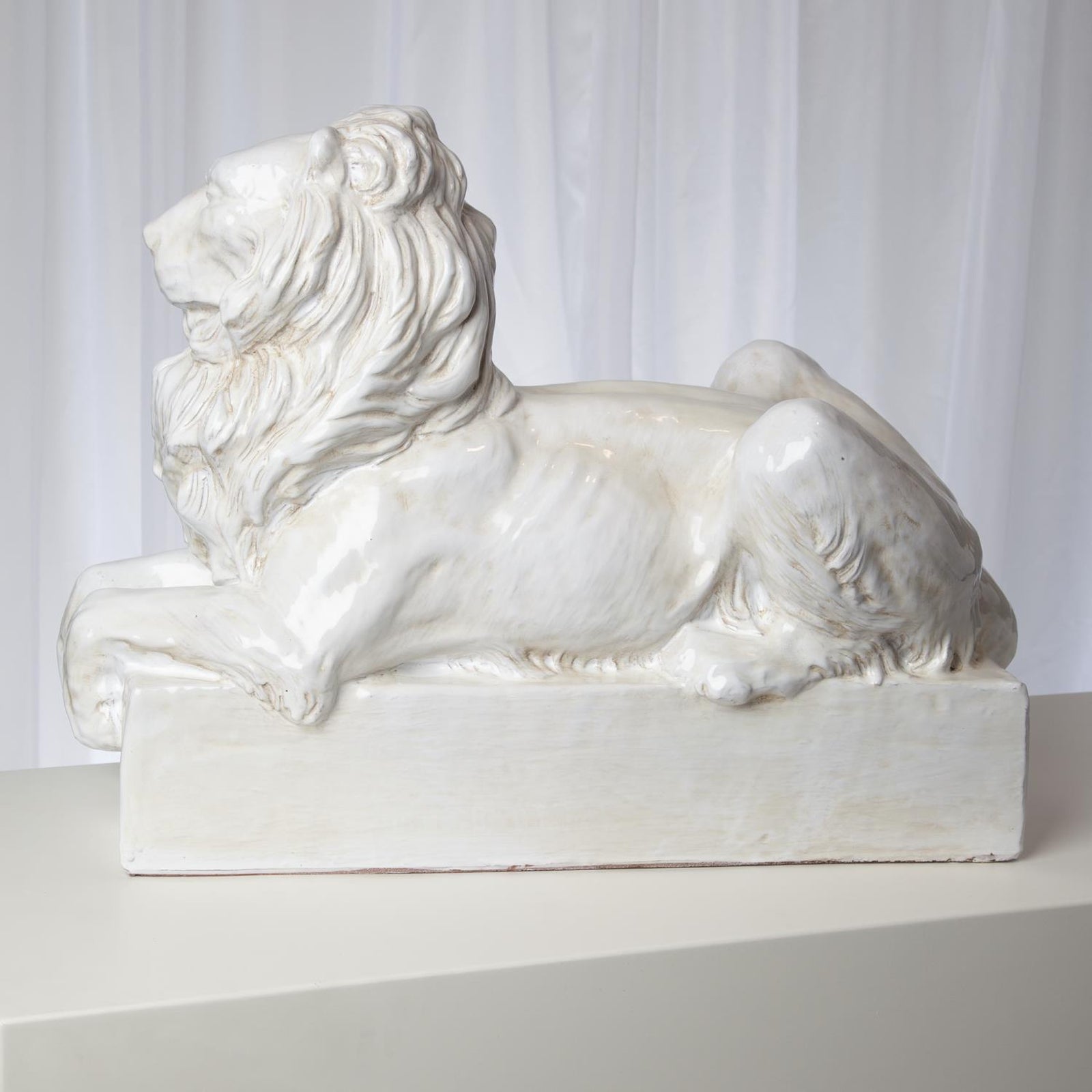 Global Views Lion Sculpture