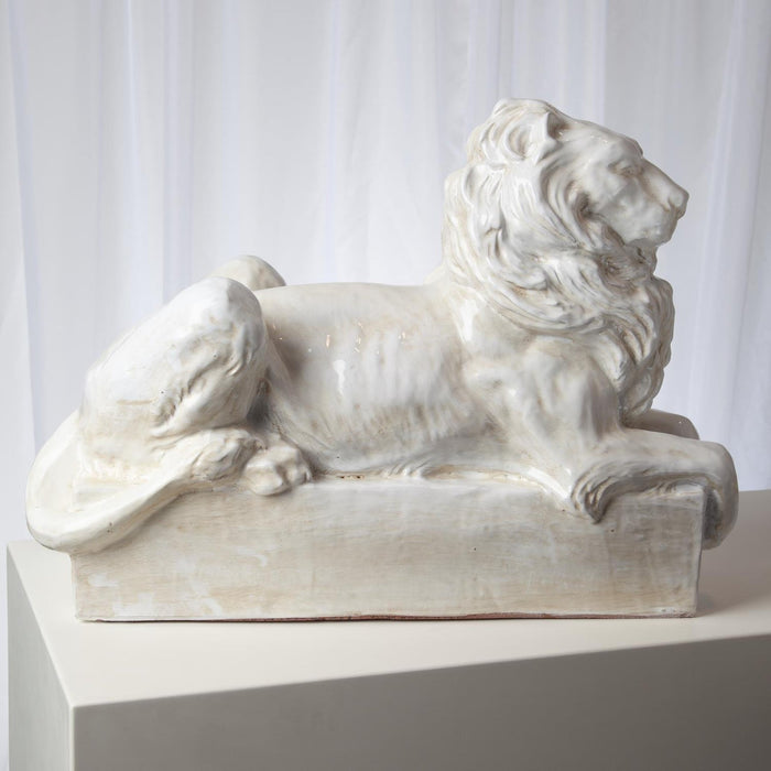 Global Views Lion Sculpture