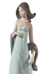 Lladro Ingenue Woman Figurine