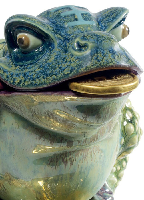 Lladro Hoptoad Figurine Limited Edition