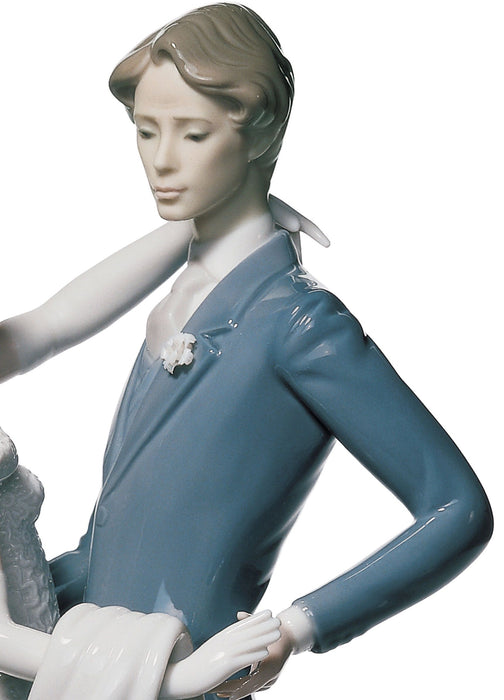 Lladro I Love You Truly Couple Figurine