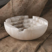 Global Views Stepwell Bowl Alabaster