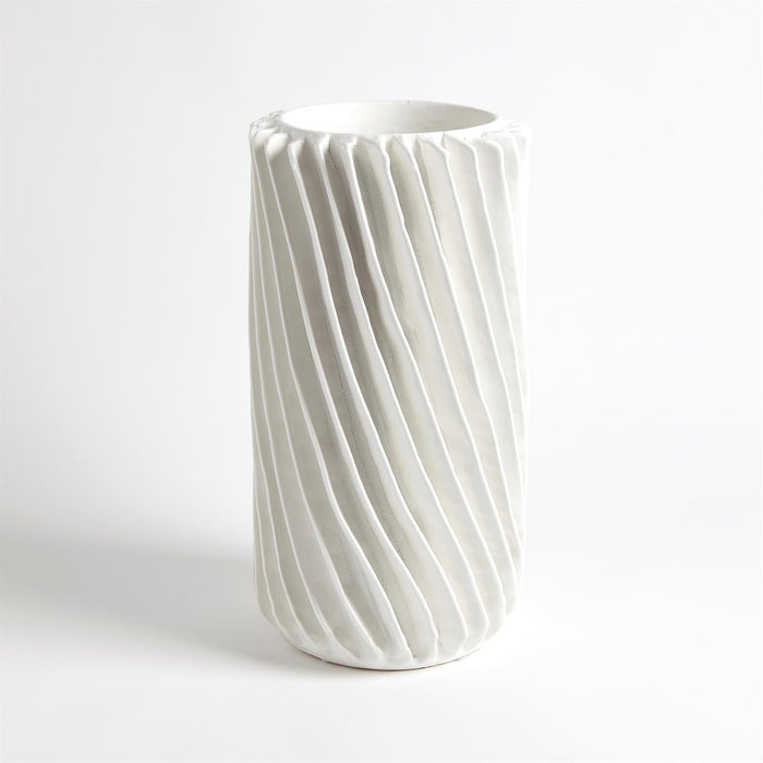 Global Views Radiator Swirl Vase