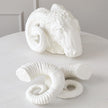 Global Views Capricorn Sculpture-Matte White